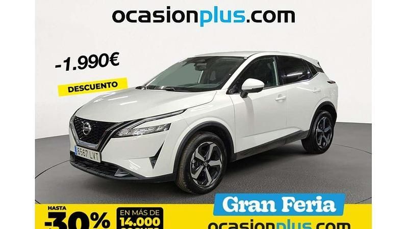 Blanco Usado 2021 Nissan Qashqai N-Connecta SUV | 19.900 € (Precio justo) - Imagen 1/4
