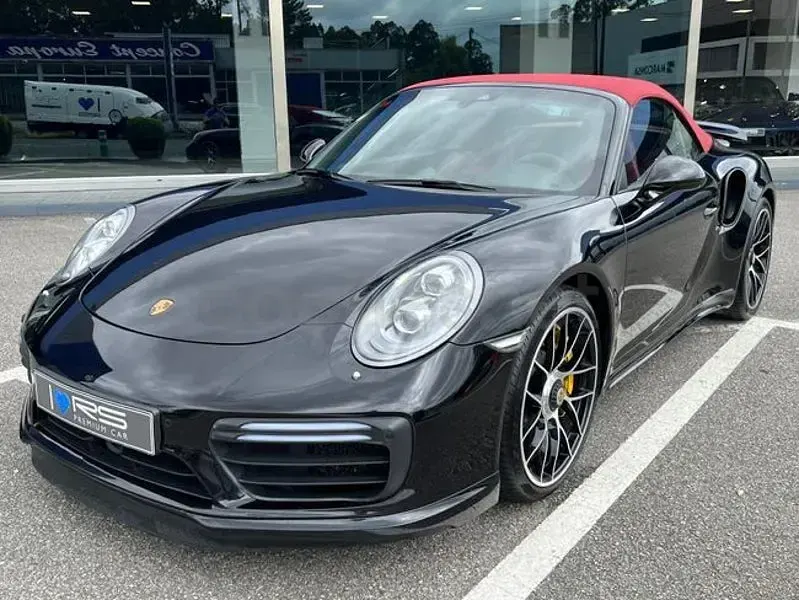 Usado Porsche 911 Turbo S Cabriolet 580 CV (426 kW) 2016 Negro Descapotable