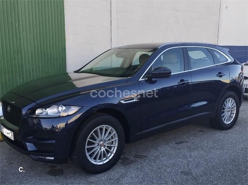 Usado Jaguar F-Pace Pure 180 CV (132 kW) 2018 Azul SUV