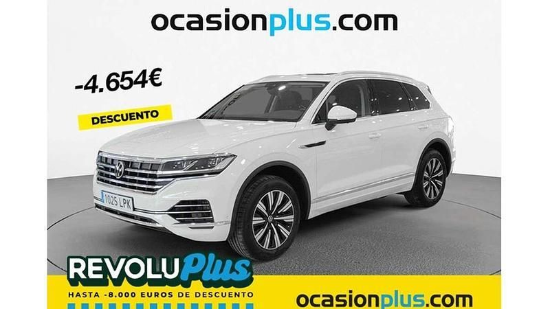Blanco Usado 2021 VW Touareg Elegance SUV | 46.546 € (Precio justo) - Imagen 1/4