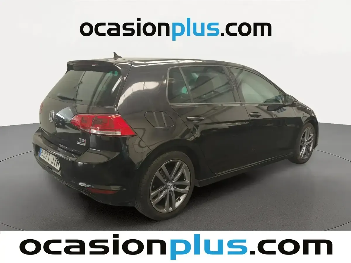 Usado VW Golf VII Sportline 110 CV (80 kW) 2017 Negro Berlina