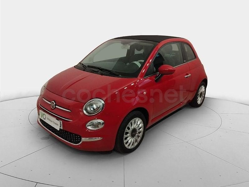 Usado Fiat 500C Dolcevita 71 CV (52 kW) 2021 Rojo Descapotable