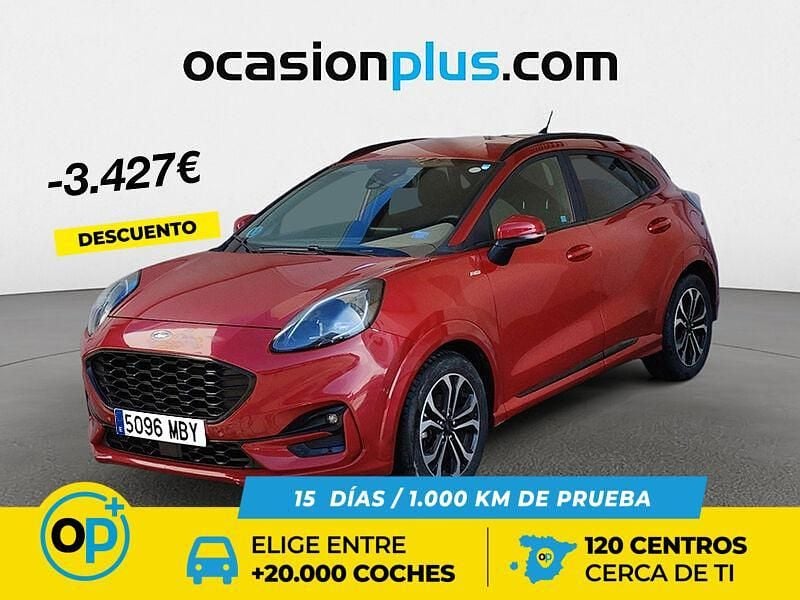 Usado Ford Puma ST-Line 125 CV (91 kW) 2022 Rojo Recogida