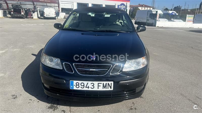 Usado Saab 9-3 Linear 150 CV (110 kW) 2007 Negro Descapotable