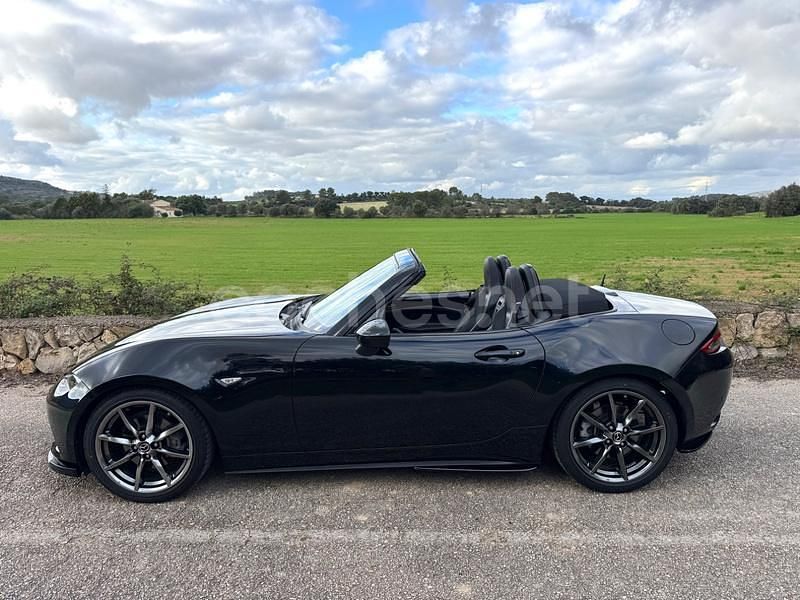Usado Mazda MX5 Inclusive 184 CV (135 kW) 2019 Negro Descapotable