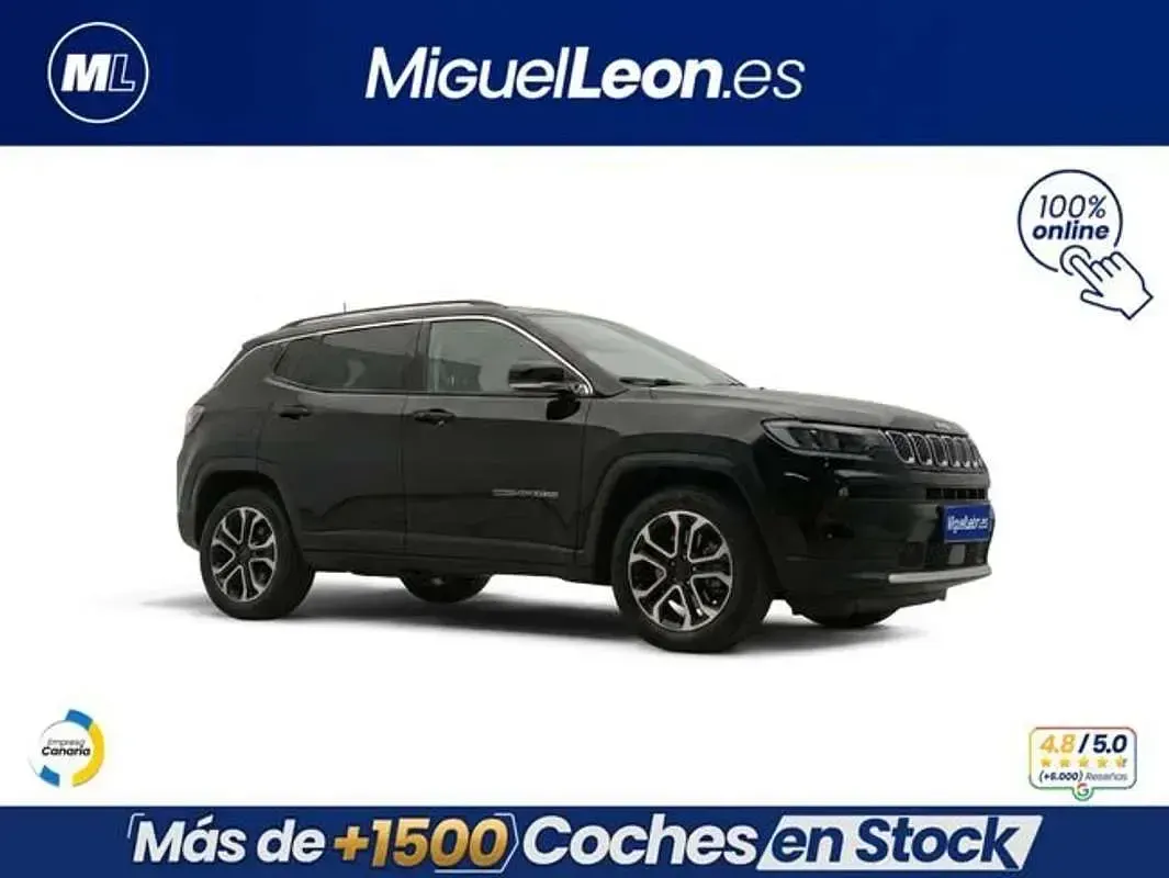Usado Jeep Compass Limited 131 CV (96 kW) 2023 Negro SUV