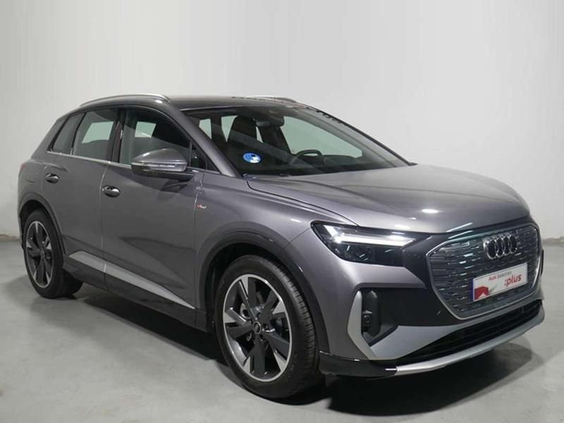 Usado Audi Q4 e-tron 210 kW (286 CV) 2025 Gris SUV