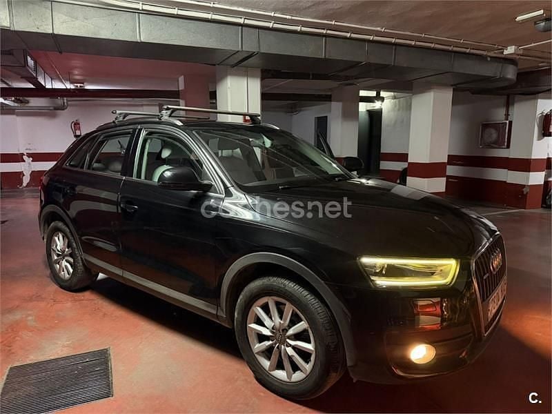 Usado Audi Q3 177 CV (130 kW) 2012 Negro SUV