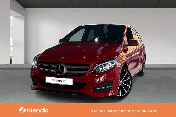 Brugt Mercedes B180 110 HK (80 kW) 2017 Rød MPV