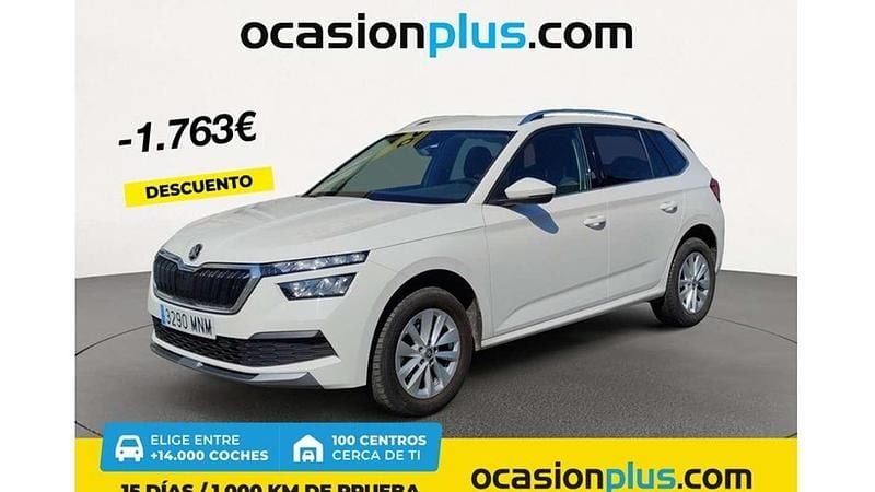 Blanco Usado 2024 Skoda Kamiq Ambition SUV | 17.637 € (Buen precio) - Imagen 1/4