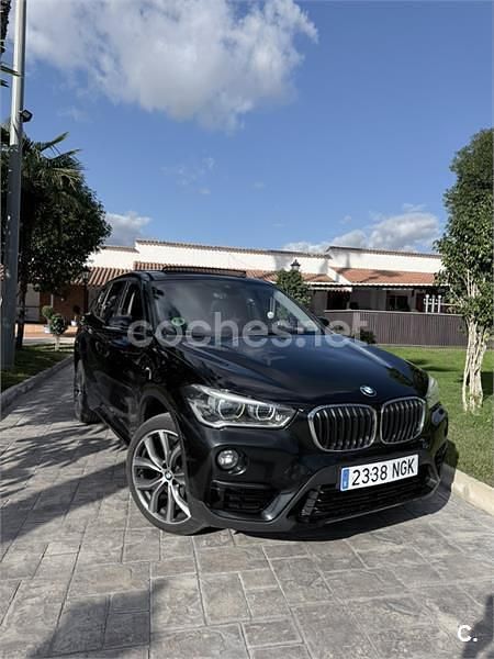 Negro Usado 2016 BMW X1 Sport Line SUV | 15.990 € (Precio justo) - Imagen 1/4