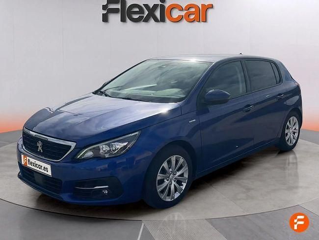 Usado Peugeot 308 130 CV (95 kW) 2019 Azul Berlina