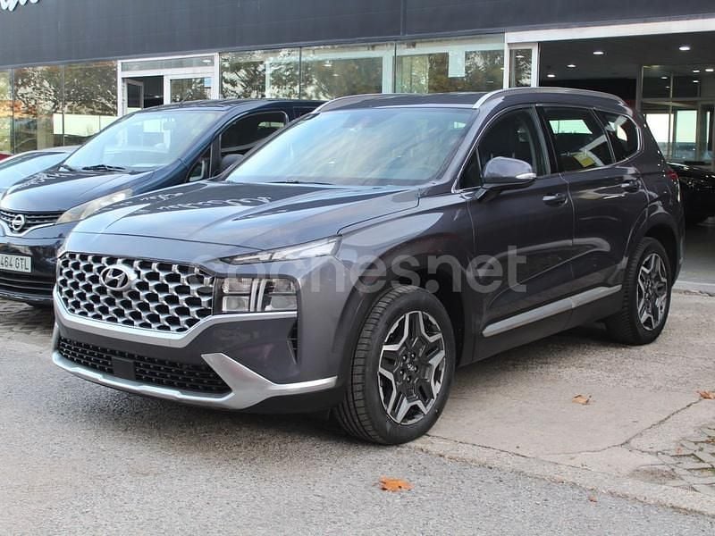 Gris / plata Usado 2022 Hyundai Santa Fe Style SUV | 33.850 € (Precio justo) - Imagen 1/4