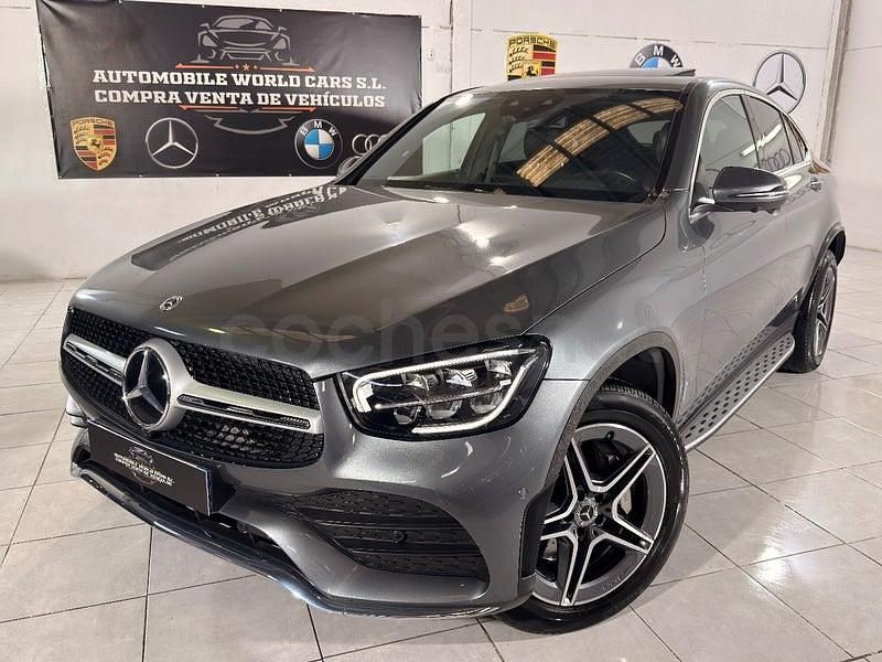 Usado Mercedes GLC300e 306 CV (225 kW) 2022 Gris / plata Coupe