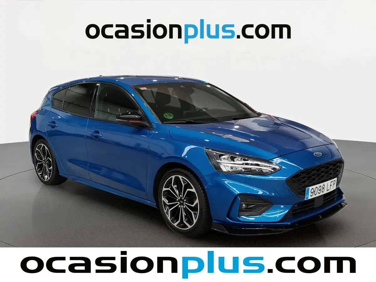 Usado Ford Focus ST-Line 125 CV (91 kW) 2020 Azul Utilitario