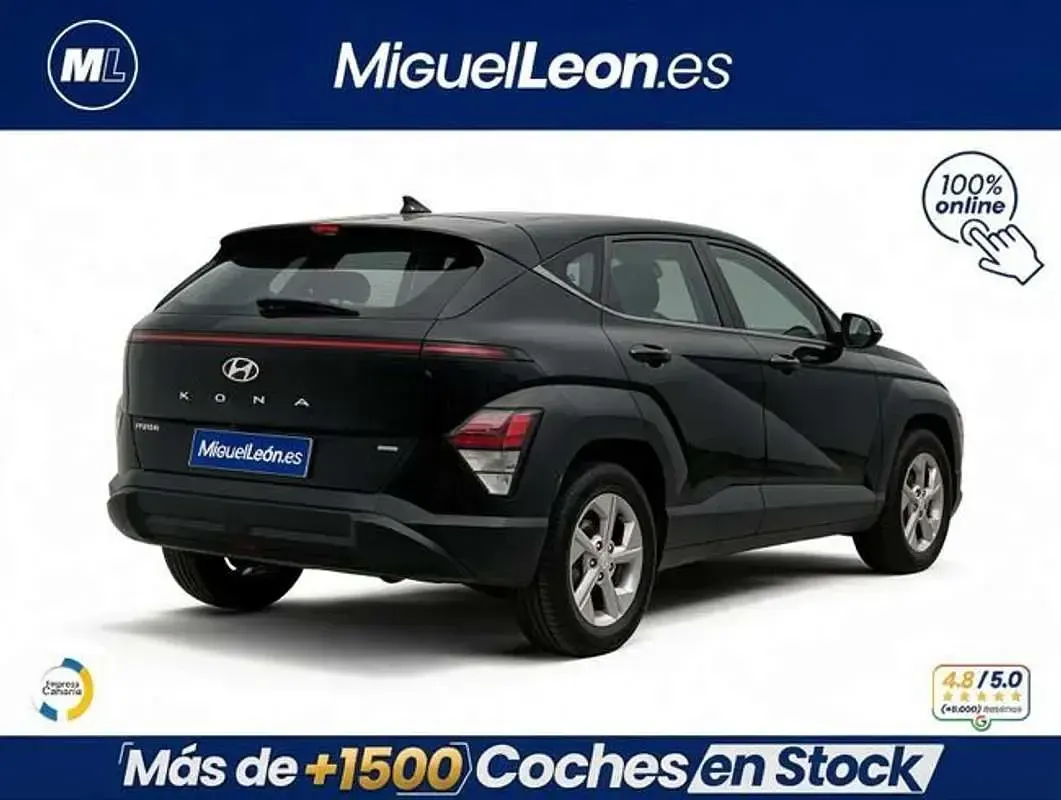 Usado Hyundai Kona 141 CV (103 kW) 2024 Negro SUV