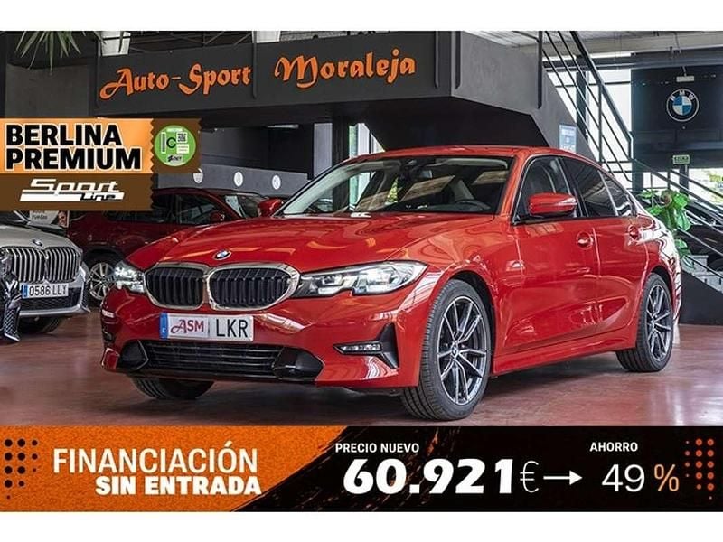 Rojo Usado 2020 BMW 320 Shadowline Berlina | 27.900 € (Buen precio) - Imagen 1/4