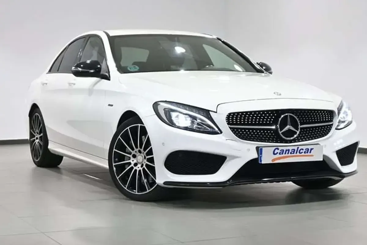 Usado Mercedes C450 AMG AMG 367 CV (269 kW) 2016 Blanco Berlina