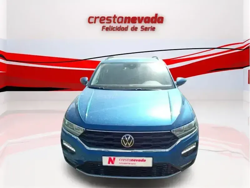Usado VW T-Roc Advance 115 CV (84 kW) 2021 Azul SUV
