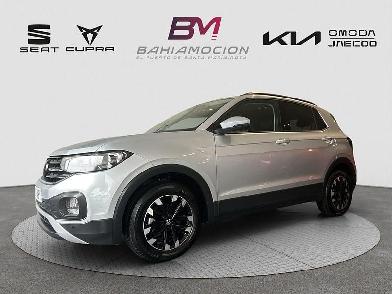 Usado VW T-Cross Advance 110 CV (80 kW) 2022 Gris SUV