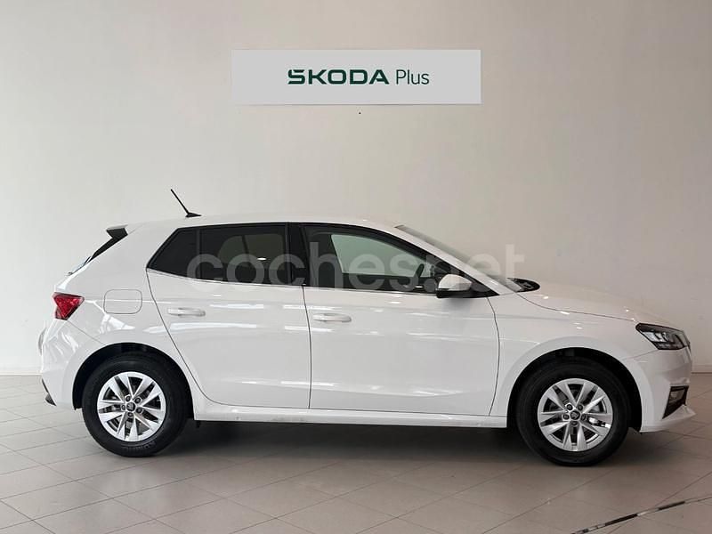 Brugt Skoda Fabia Selection 95 HK (69 kW) 2024 Hvid Sedan