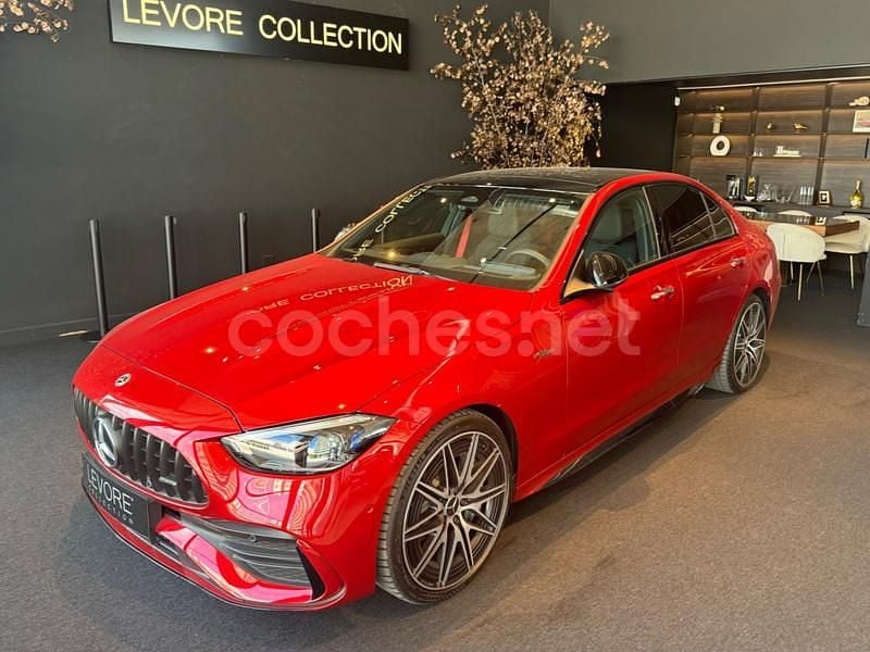 Granate Usado 2023 Mercedes C43 AMG Berlina | 73.900 € (Precio justo) - Imagen 1/4
