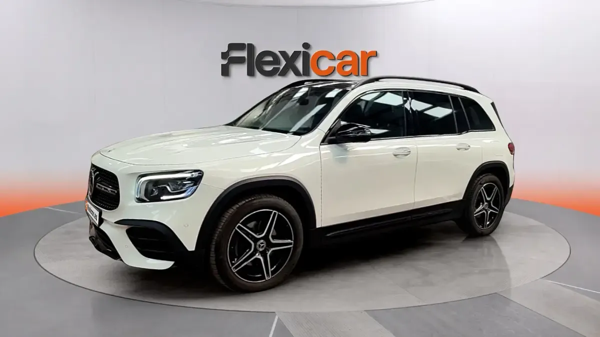 Usado Mercedes GLB200 150 CV (110 kW) 2022 Blanco SUV