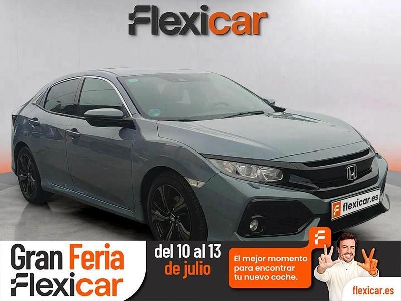 Gris Usado 2017 Honda Civic Elegance Utilitario | 16.490 € (Un poco caro) - Imagen 1/2