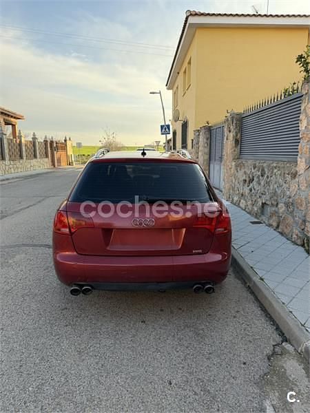 Usado Audi A4 140 CV (102 kW) 2007 Rojo Familiar