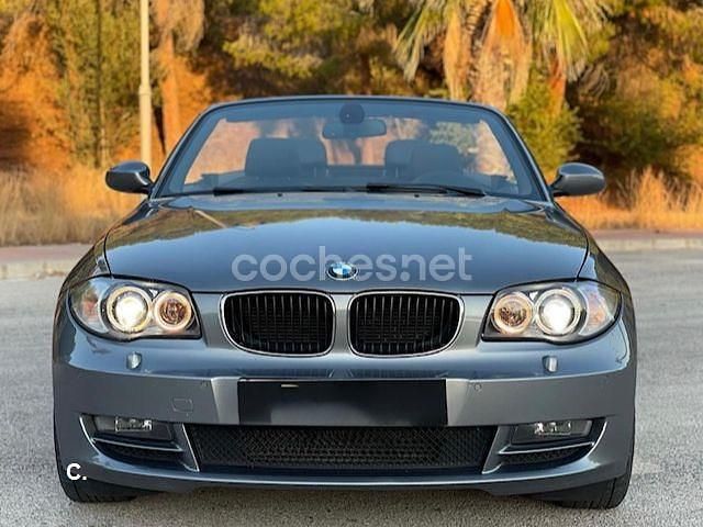 Usado BMW 118 Cabriolet 143 CV (105 kW) 2009 Gris / plata Descapotable