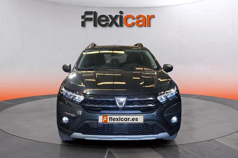 Usado Dacia Sandero Comfort 91 CV (66 kW) 2021 Negro Utilitario