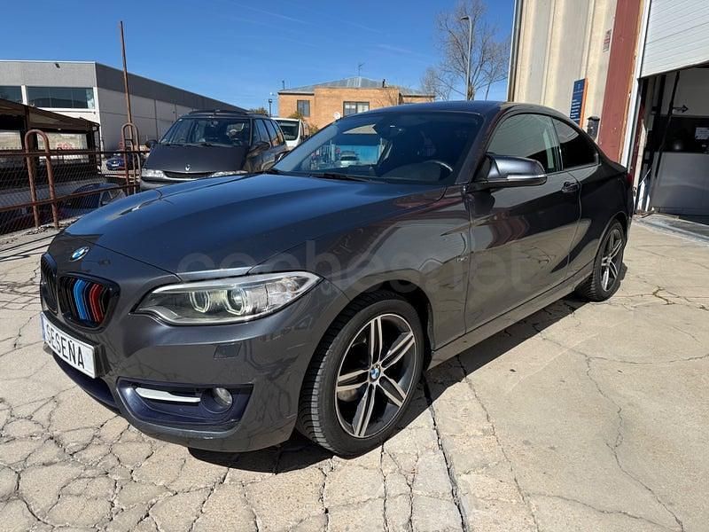 Usado BMW 218 Comfort Edition 143 CV (105 kW) 2015 Gris / plata Coupe