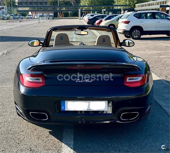 Negro Usado 2010 Porsche 911 Turbo Cabriolet Descapotable | 102.500 € - Imagen 1/4