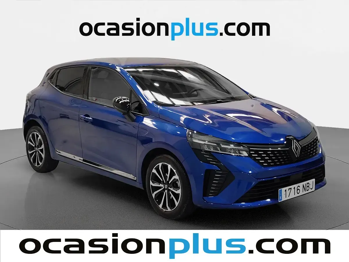 Usado Renault Clio Techno 91 CV (66 kW) 2025 Azul Utilitario