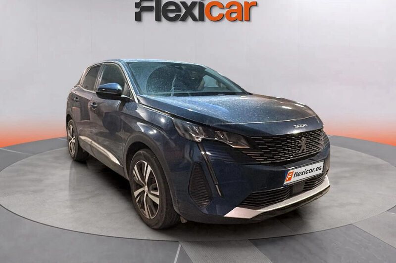 Negro Usado 2021 Peugeot 3008 Active Monovolumen | 16.990 € (Precio justo) - Imagen 1/4