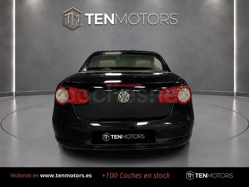 Usado VW Eos 140 CV (102 kW) 2007 Negro Descapotable