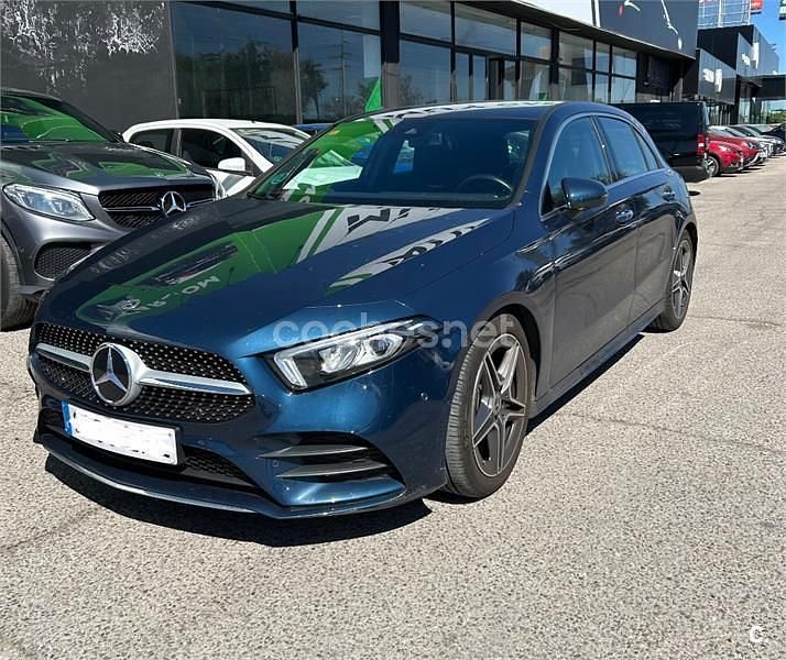 Usado Mercedes A200 150 CV (110 kW) 2021 Azul Berlina