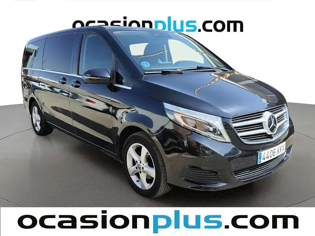 Usado Mercedes V220 Avantgarde 163 CV (119 kW) 2018 Negro Monovolumen