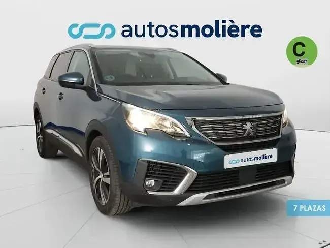 Usado Peugeot 5008 Allure 130 CV (95 kW) 2019 Verde SUV