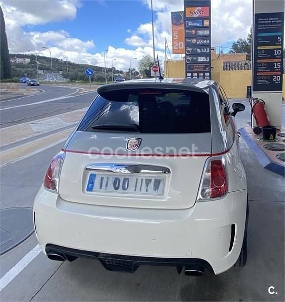 Usado Abarth 500 135 CV (99 kW) 2013 Blanco Berlina