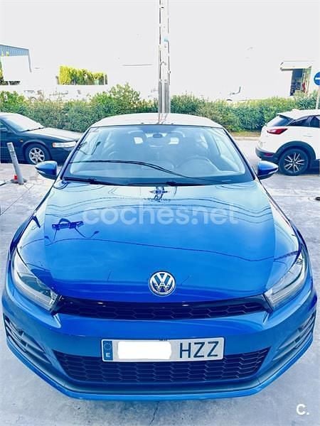 Usado VW Scirocco R-line 125 CV (91 kW) 2014 Azul Coupe