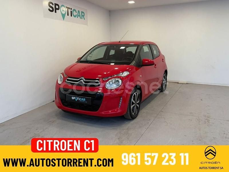 Usado Citroën C1 72 CV (52 kW) 2019 Rojo Utilitario