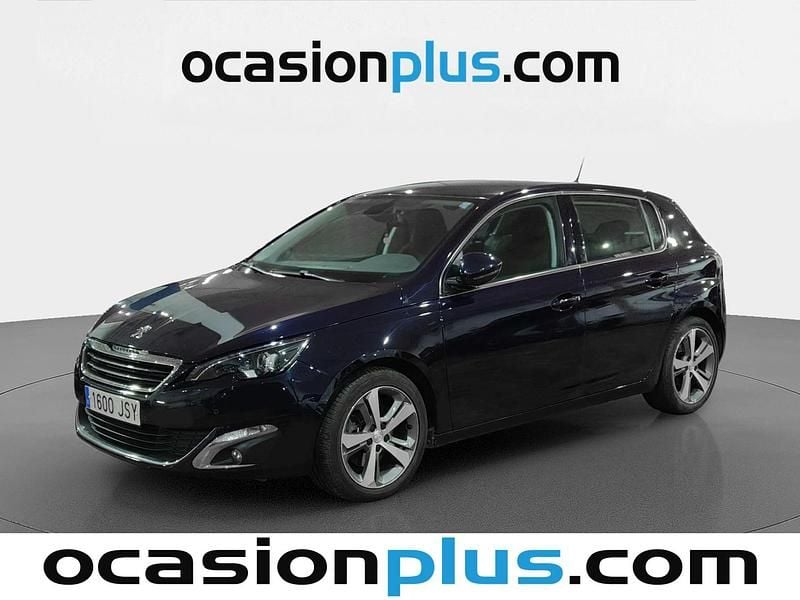 Azul Usado 2016 Peugeot 308 Allure Utilitario | 9390 € (Precio justo) - Imagen 1/4