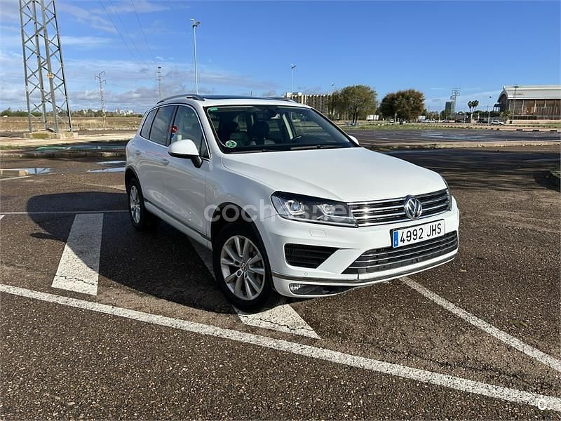 Usado VW Touareg 262 CV (192 kW) 2015 Blanco SUV