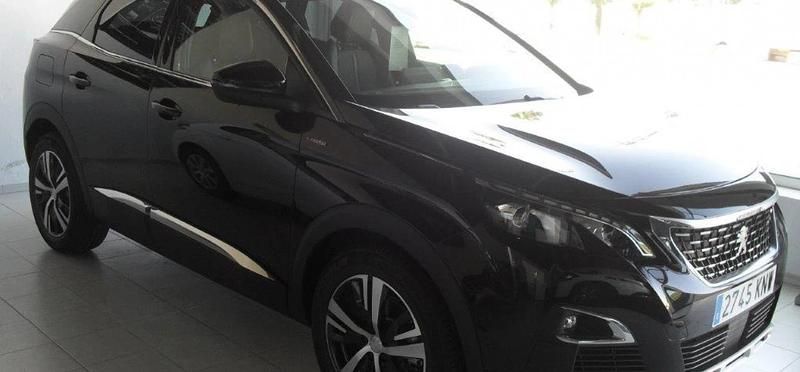 Usado Peugeot 3008 GT-line 131 CV (96 kW) 2018 Negro perla nera SUV
