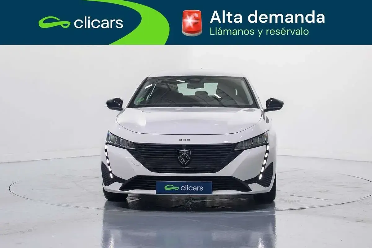 Usado Peugeot 308 Active 131 CV (96 kW) 2022 Blanco Utilitario
