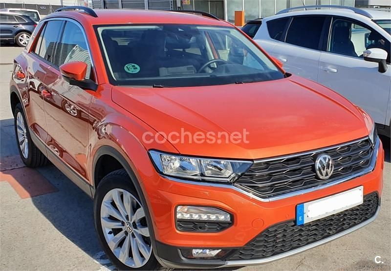 Usado VW T-Roc Advance 150 CV (110 kW) 2019 Naranja SUV