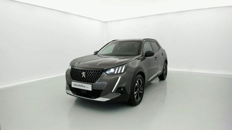 Gris platino / negro Usado 2022 Peugeot 2008 GTi SUV | 16.550 € (Super precio) - Imagen 1/4