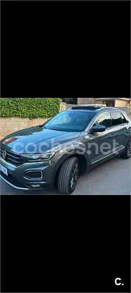 Usado VW T-Roc Sportline 150 CV (110 kW) 2021 Gris / plata SUV