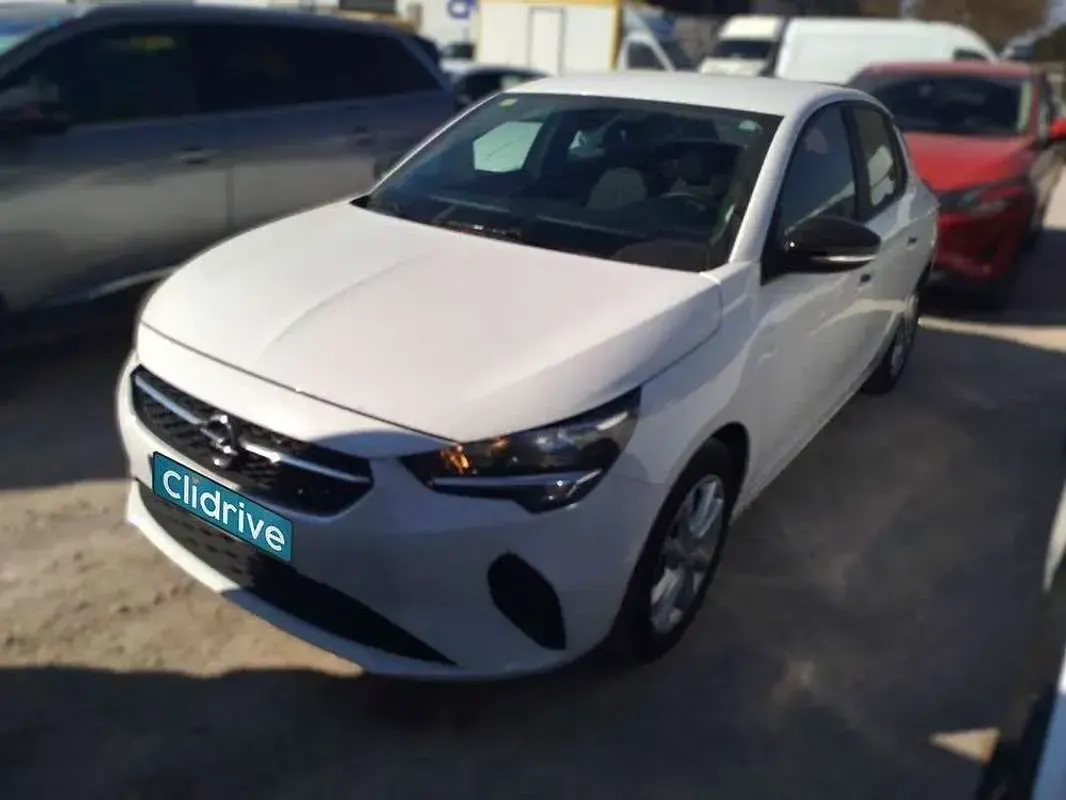 Usado Opel Corsa Edition 75 HP (55 kW) 2020 Branco Citadino